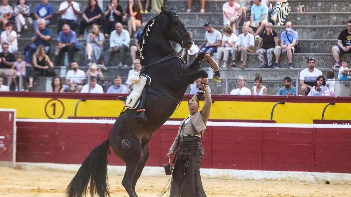 Espectáculo ecuestre en Lantarón