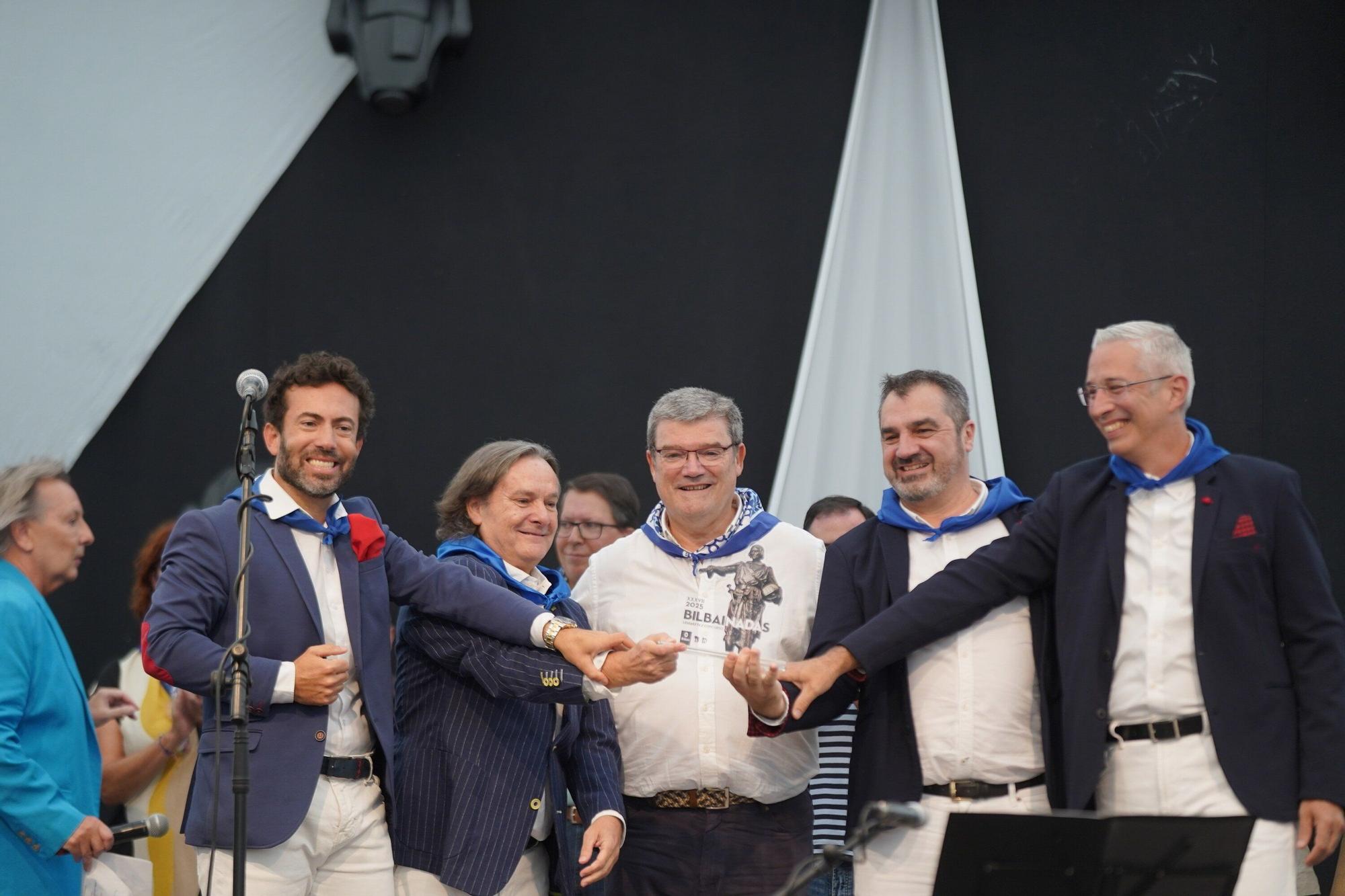 En imágenes: La entrega de premios de las bilbainadas