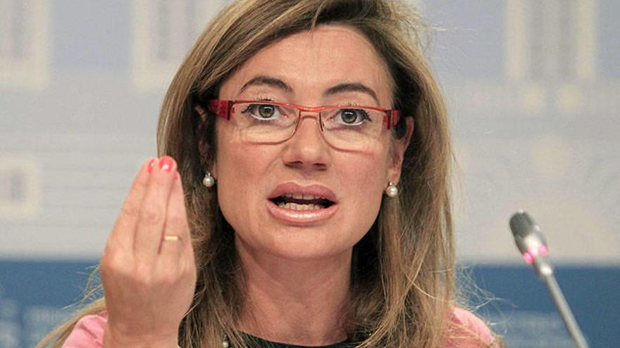 La secretaria de Estado de Presupuestos, Marta Fernández Currás, presenta los datos de ejecución presupuestaria del Estado hasta julio.