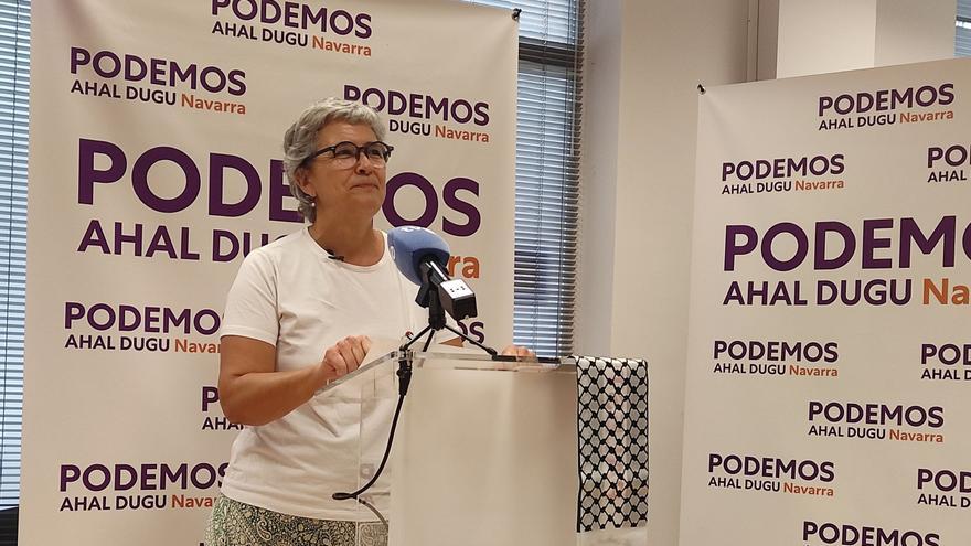 Podemos Navarra insiste en que el Gobierno foral aplica políticas &quot;neoliberales 100%&quot;