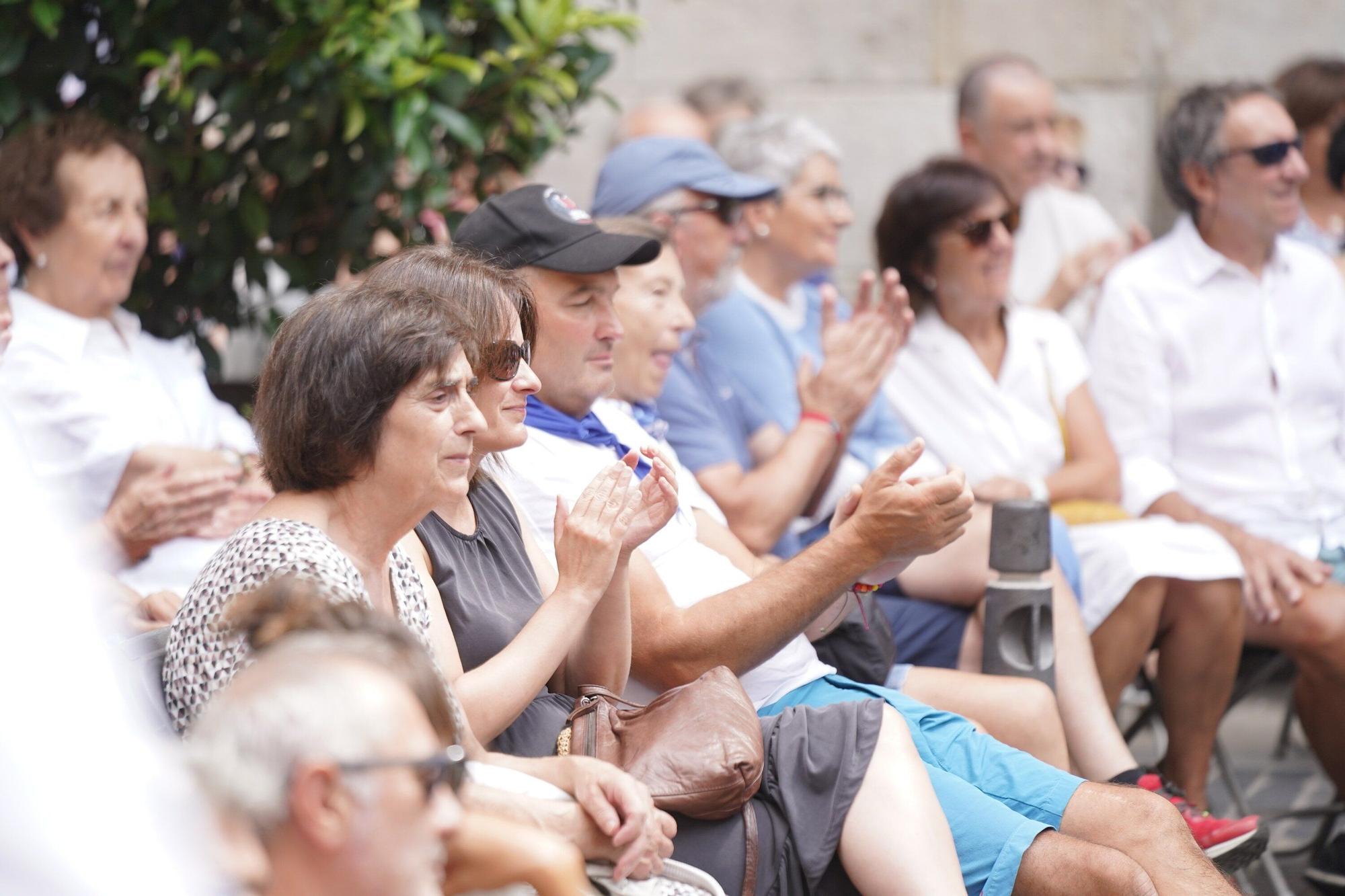 En imágenes: La penúltima sesión de bertsolaris en Aste Nagusia