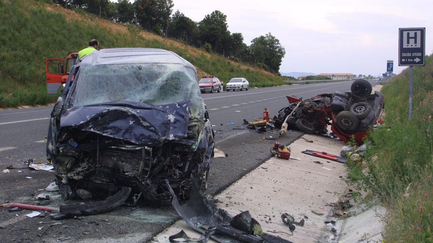 El accidente de tráfico más trágico que afecta a Navarra desde el año 2004