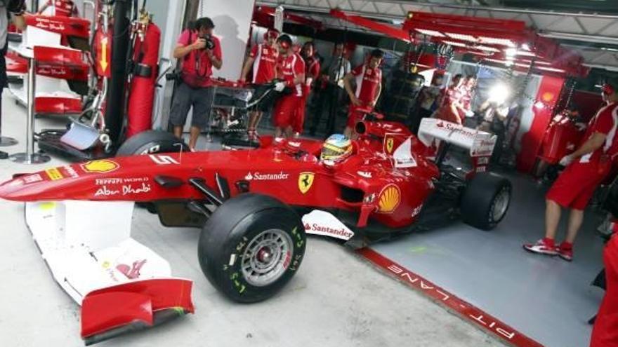 Alonso: &quot;Tampoco esperamos un milagro porque hoy no hemos ido rápido&quot;