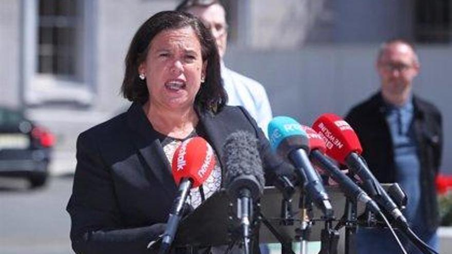 Mary Lou McDonald, líder del Sinn Fein