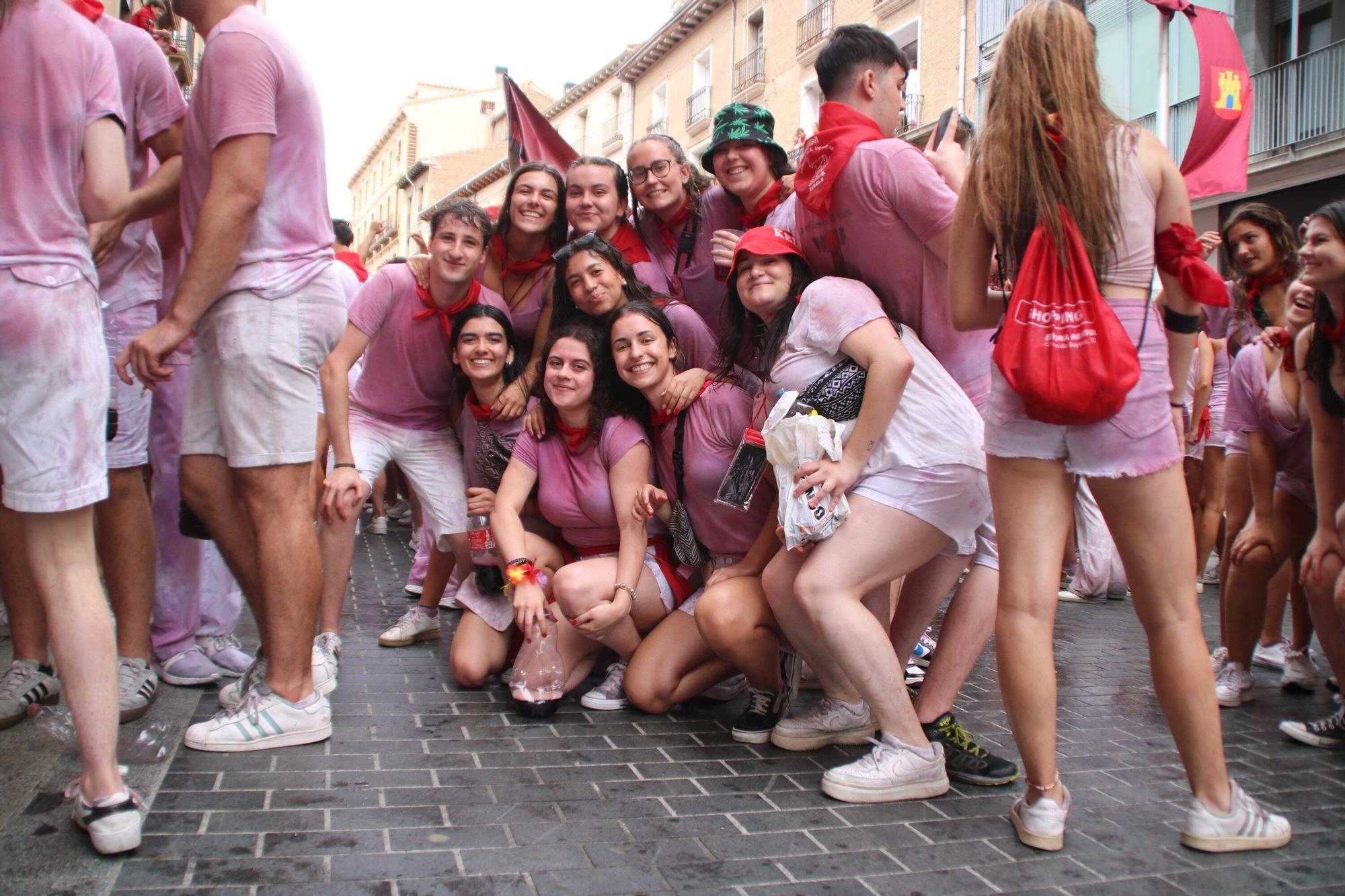 Fotos del cohete de las fiestas de Tudela 2025