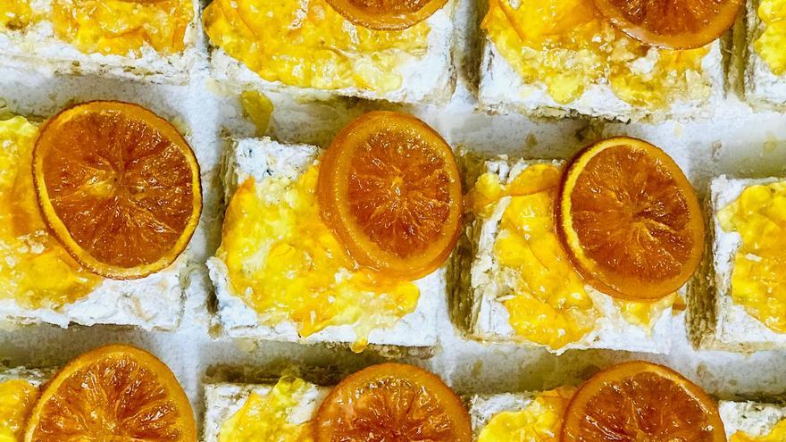 La receta de la semana: Milhojas rellenos de crema con confitura de naranja