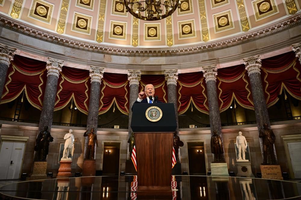 Primer aniversario del asalto al Capitolio