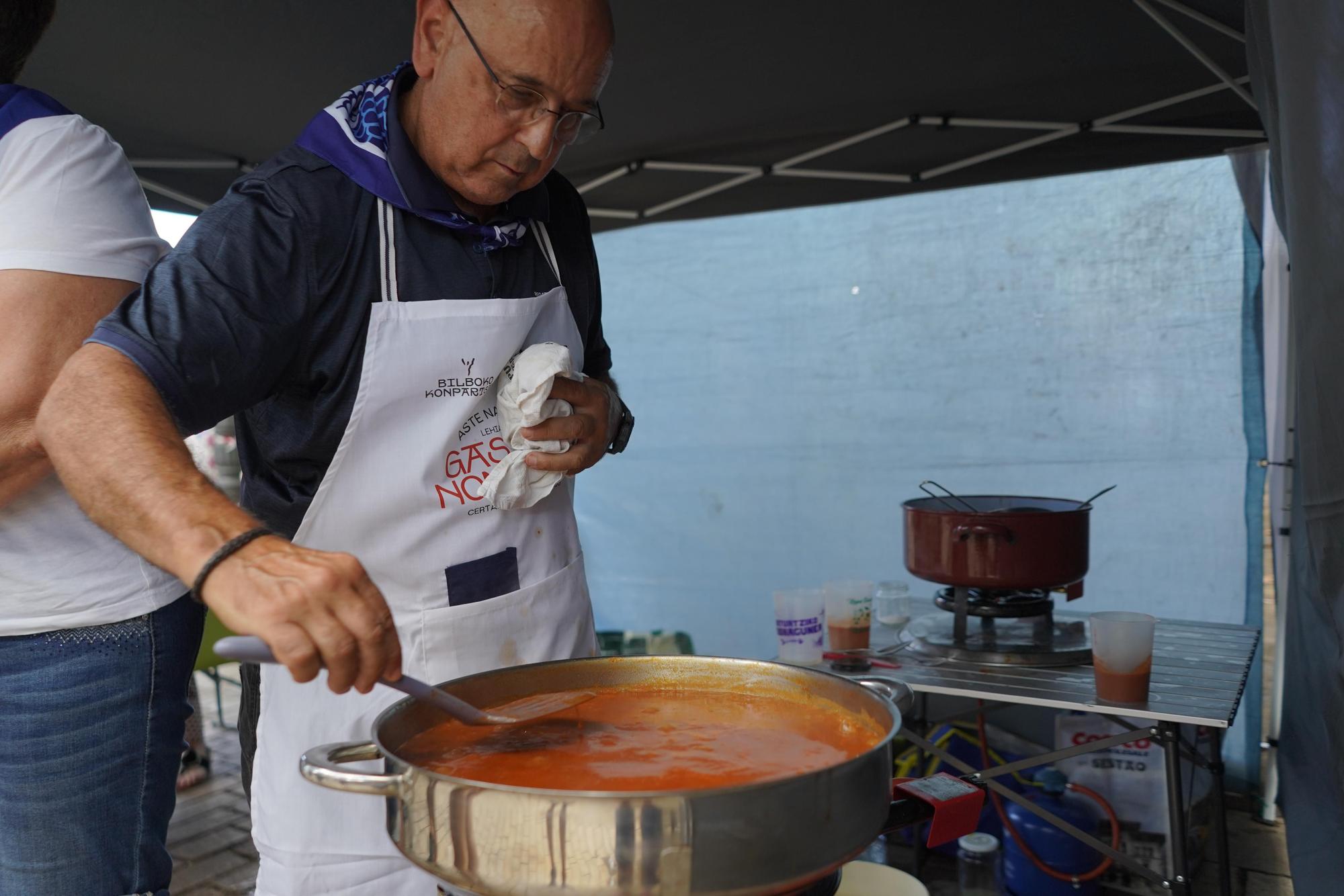 En imágenes: buen tiempo y gran ambiente en el último fin de semana de Aste Nagusia