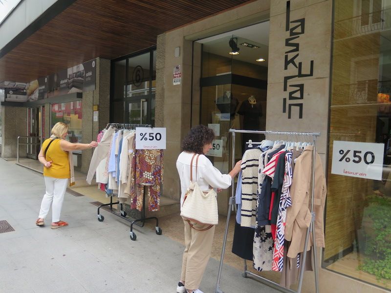Feria de Verano de la asociación de comerciantes de Urretxu y Zumarraga