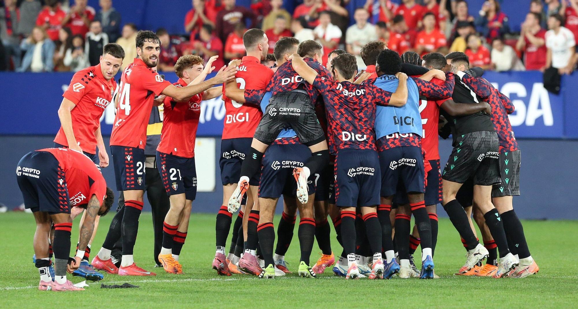 Fotos del Osasuna-Getafe en El Sadar