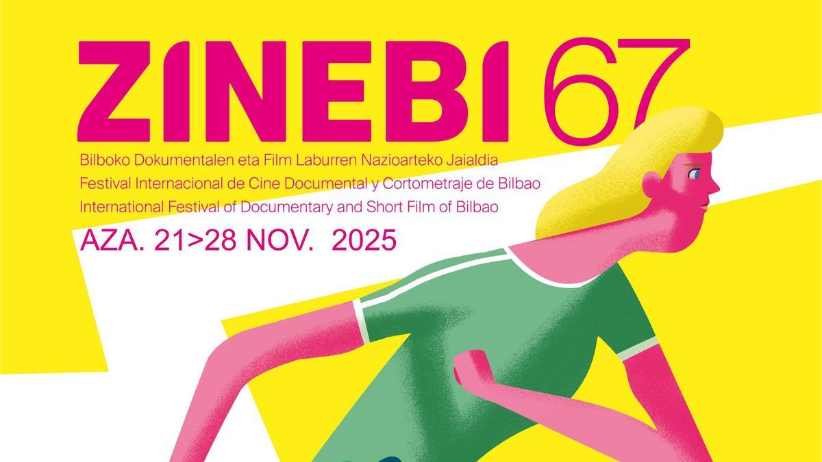 ZINEBIren 67. edizioaren kartela. ZINEBIren 67. edizioaren kartela.
