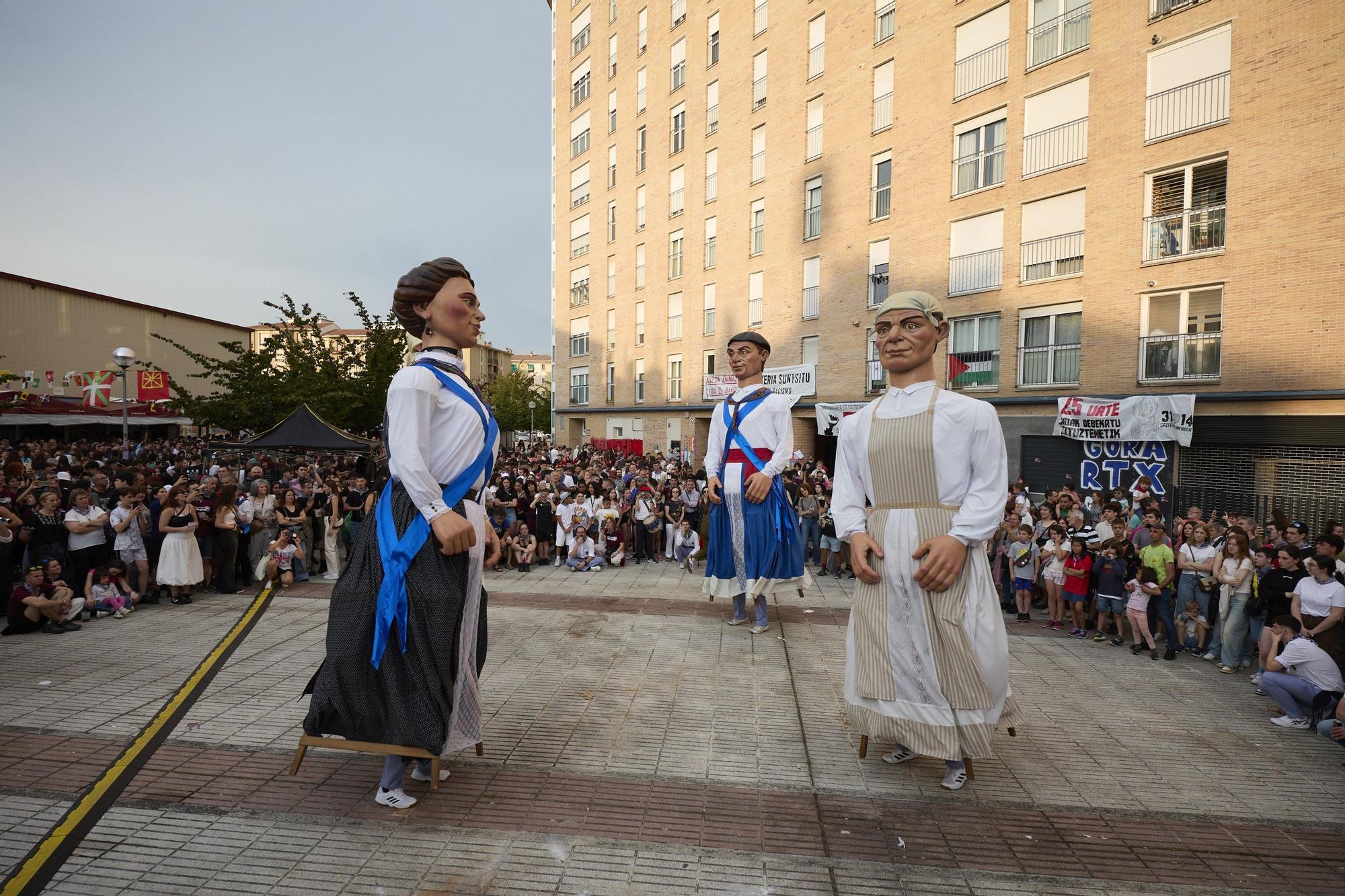 Fotos del chupinazo de la Rochapea