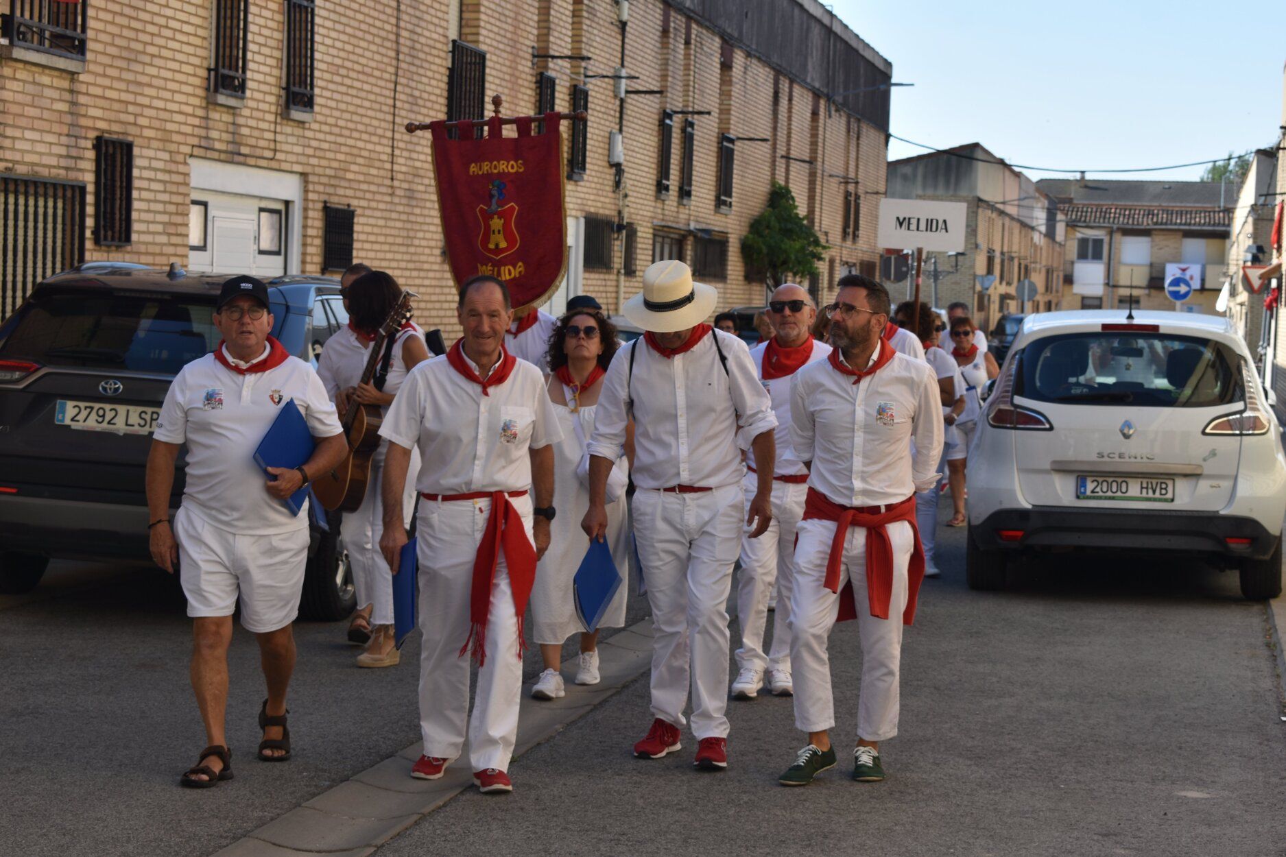 Imágenes de la concentración de Auroros de Navarra en Funes