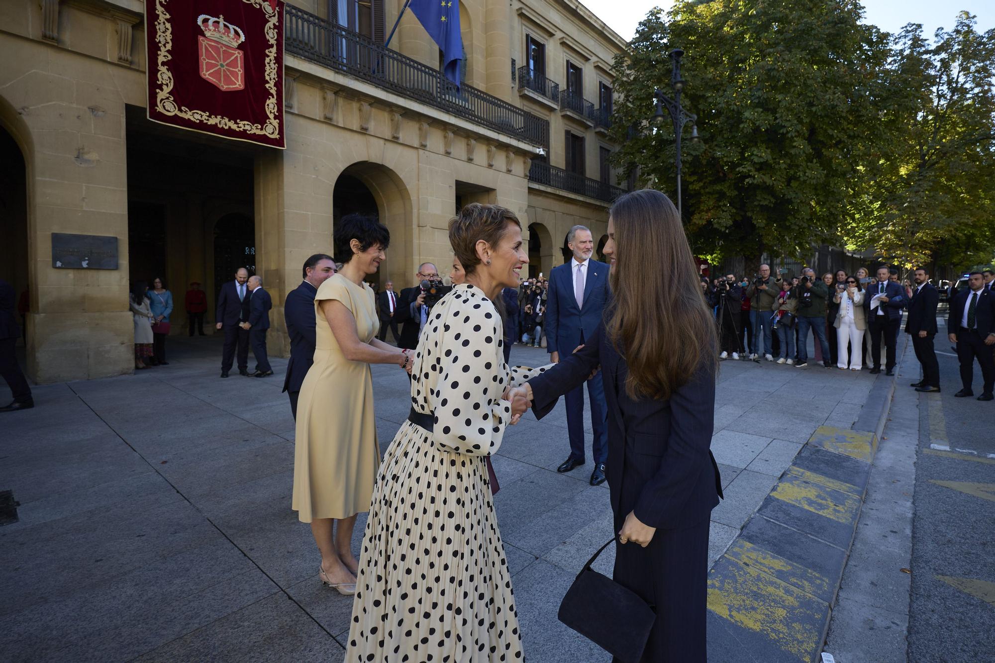 Visita de Felipe de Borbón, Leonor y Letizia a Navarra (viernes 26 de septiembre de 2025)