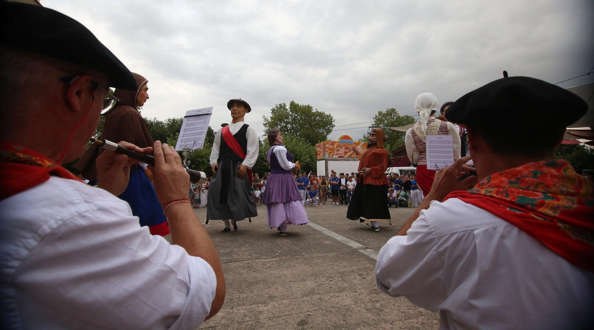 Fotos del chupinazo de Berriozar