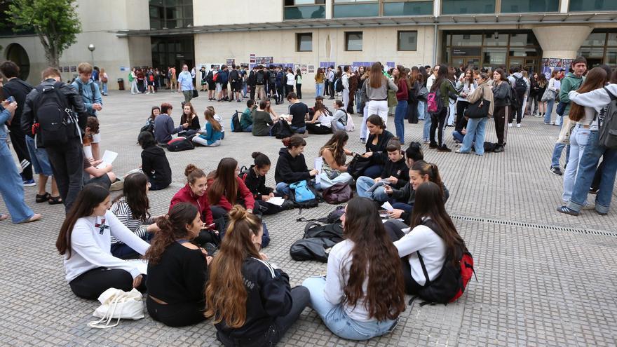 Fotos de la primera jornada de la PAU 2026 en la UPNA