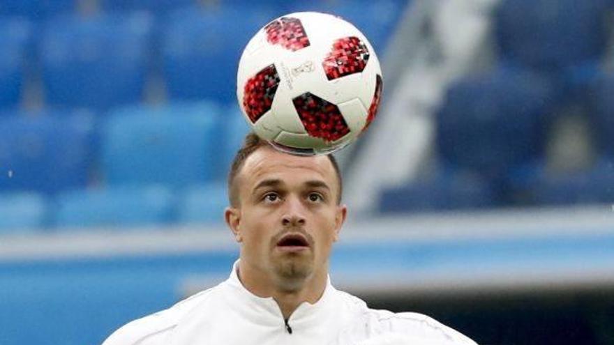 Jugadores de Suecia celebran su victoria.
