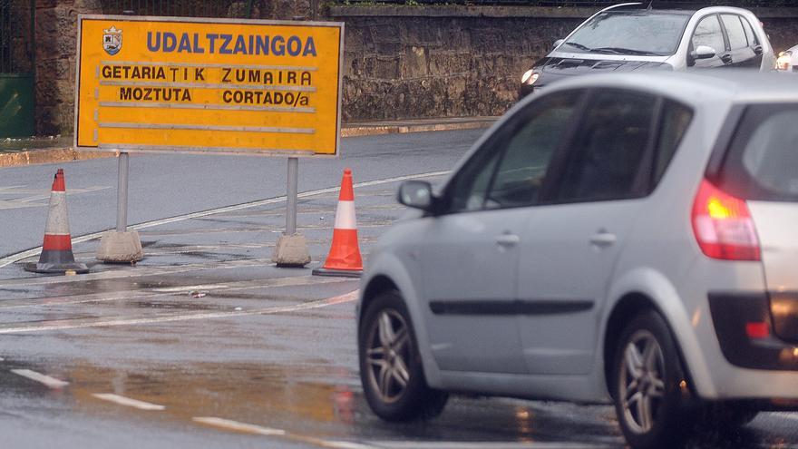 Cierra la N-634 entre Getaria y Zumaia por las condiciones de la mar