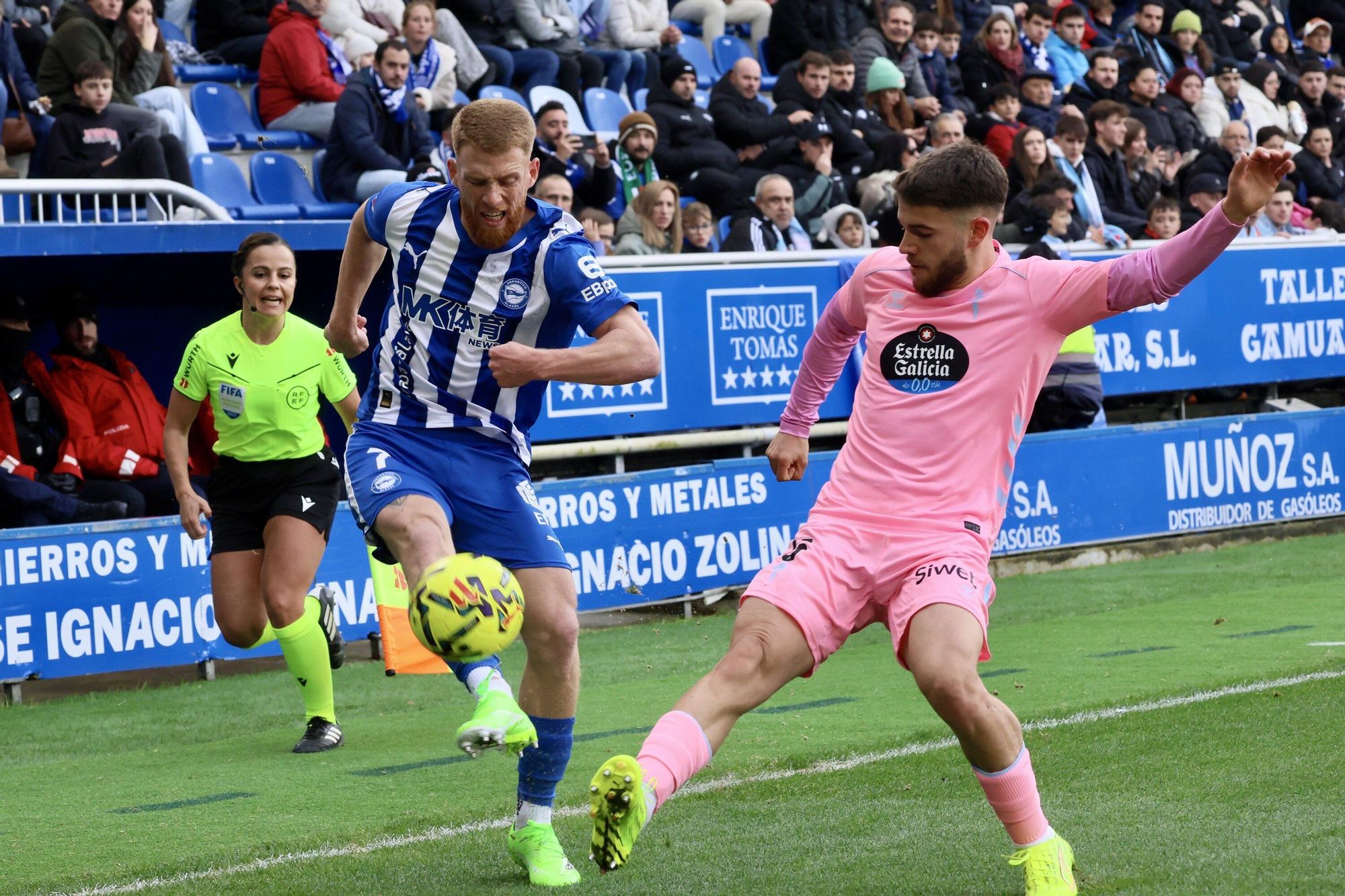 En imágenes: Alavés - Celta en Mendizorroza