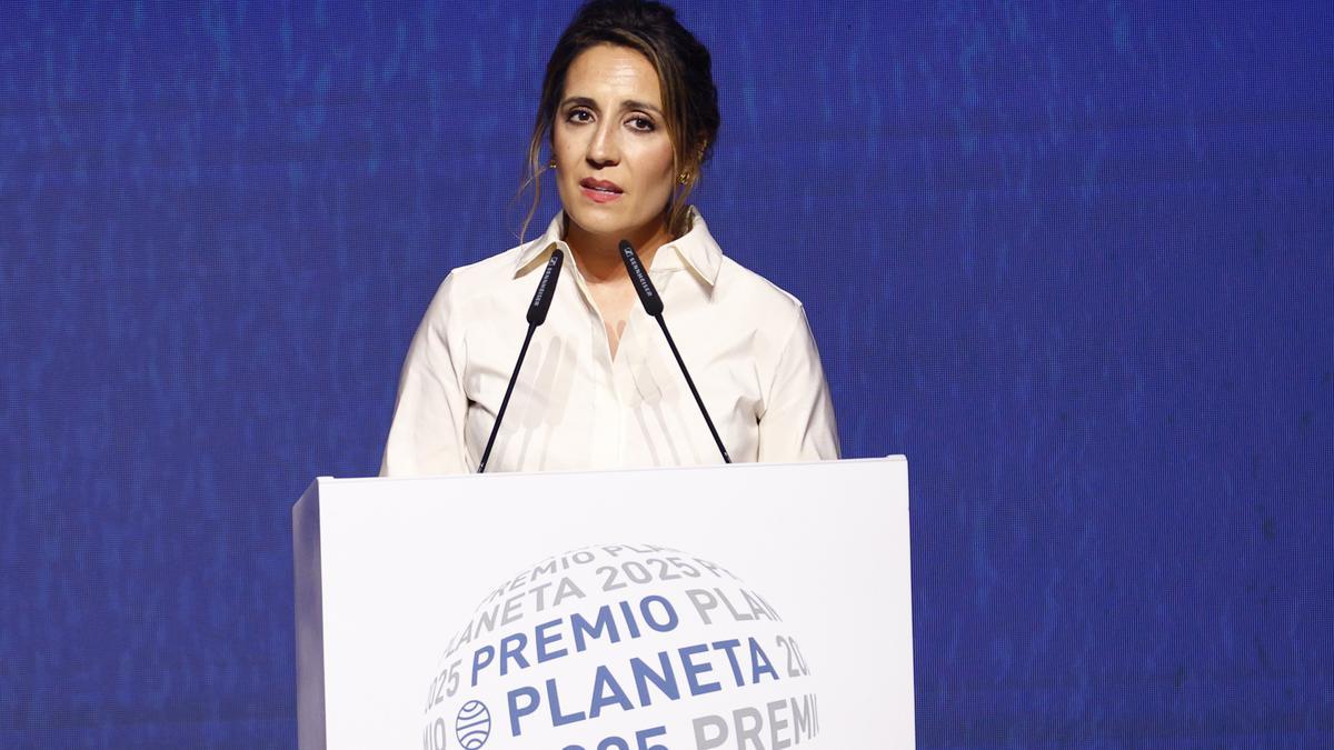 La escritora Ángela Balza, finalista del Premio Planeta con la novela, &#039;Cuando el viento hable&#039;