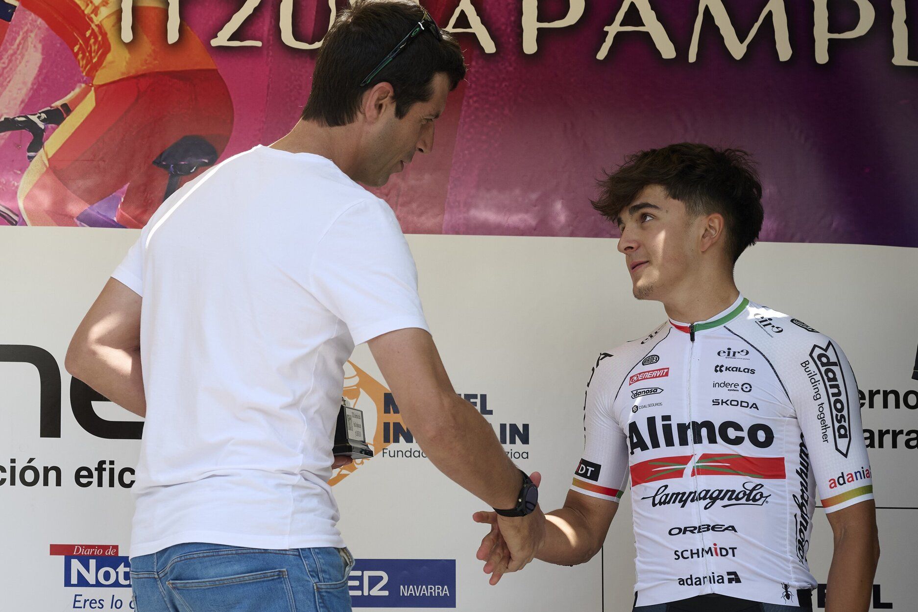 Fotos del final de la Vuelta a Pamplona
