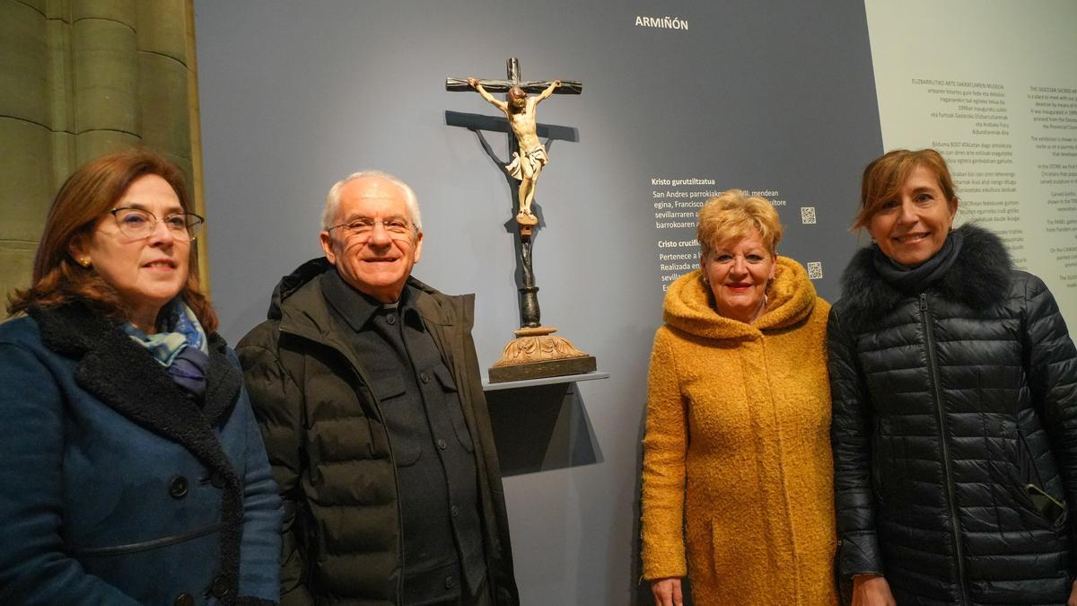 El Museo de Arte Sacro de Vitoria acoge una exposición dedicada al Cristo de Armiñón