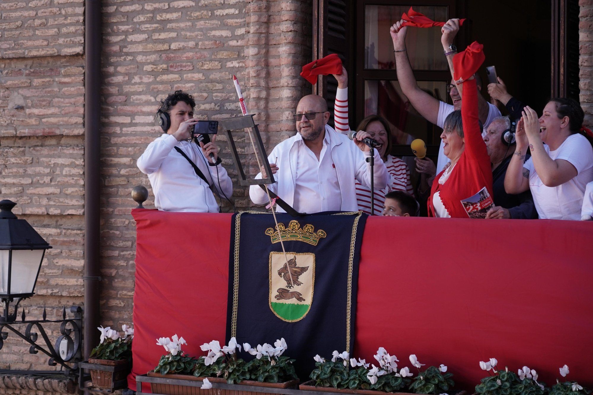 Fotos del cohete de Corella