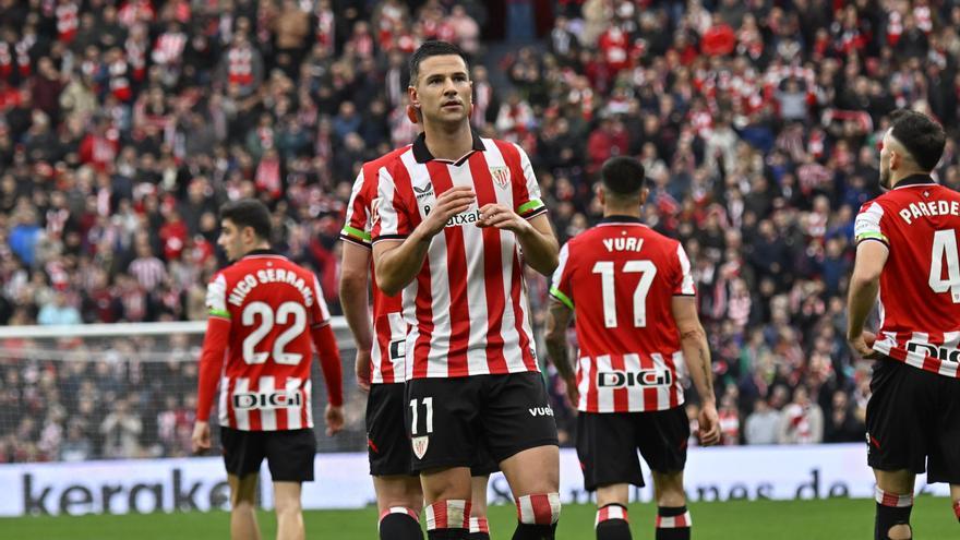 Guruzeta: “Lo he pasado peor los últimos minutos en el banquillo que en el campo"