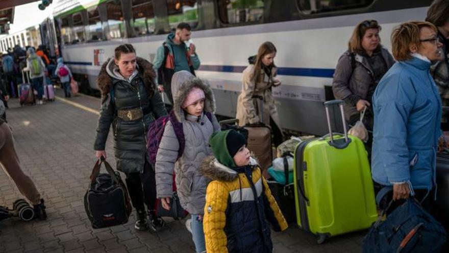 Más de 200 refugiados ucranianos han pedido protección en Euskadi la última semana