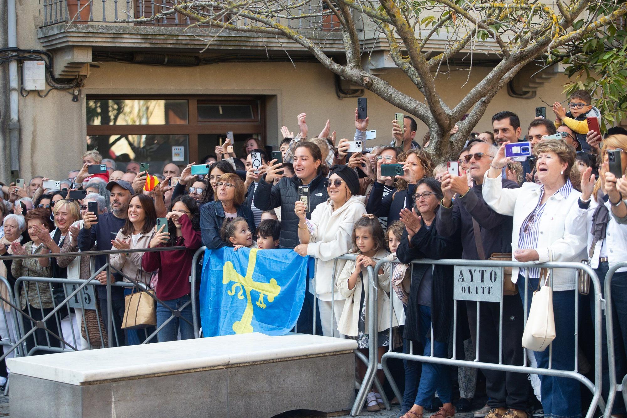 Fotos de la visita de los Reyes a Olite y Tudela