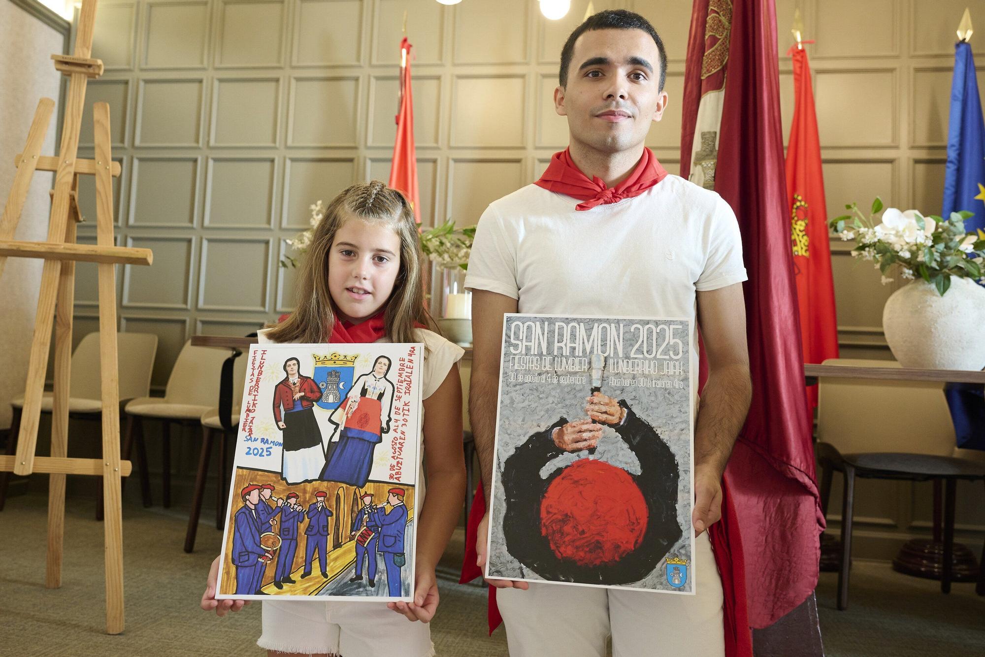 Fotos del cohete de fiestas de Lumbier 2025