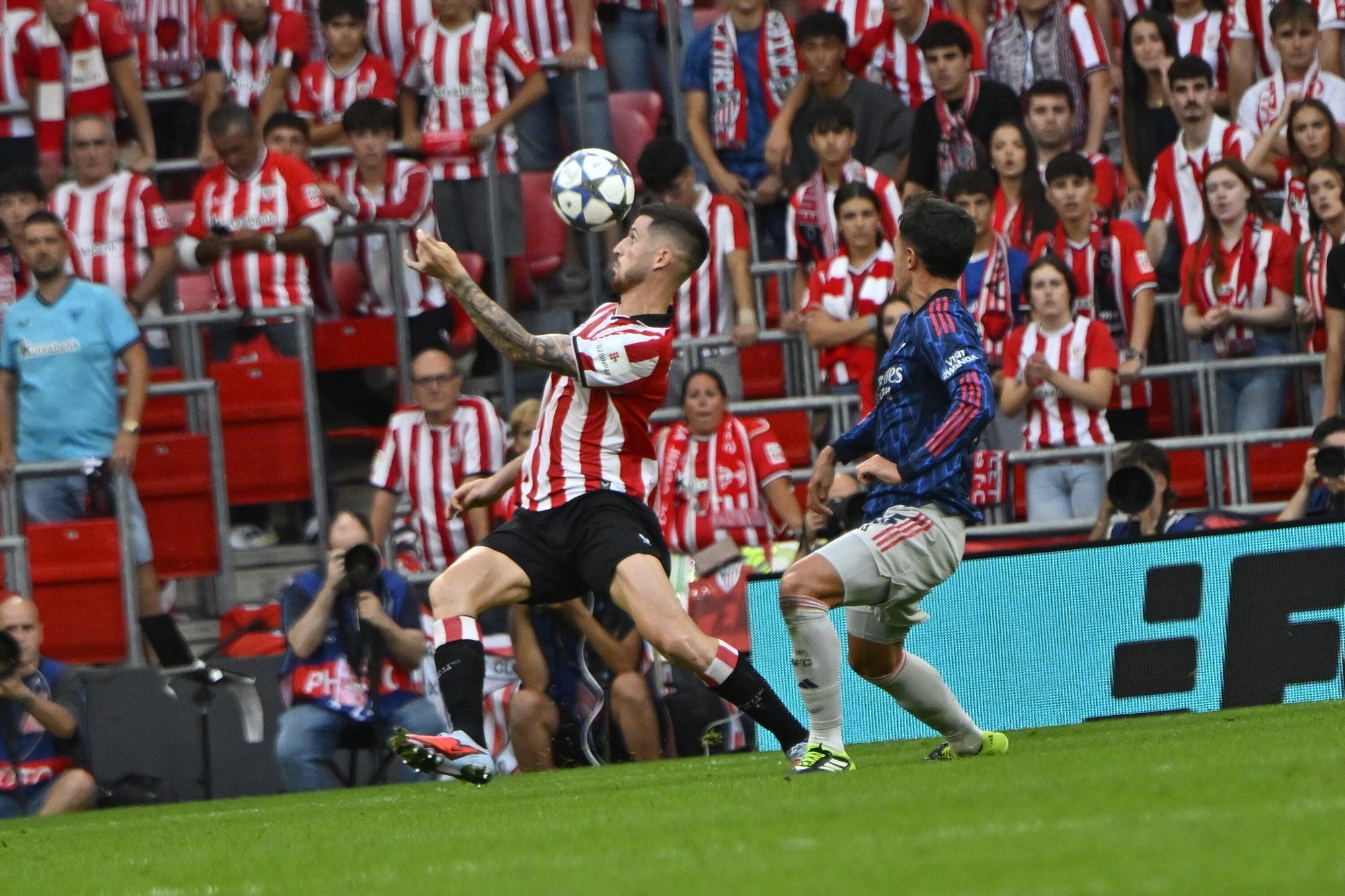 El Athletic-Arsenal, en imágenes