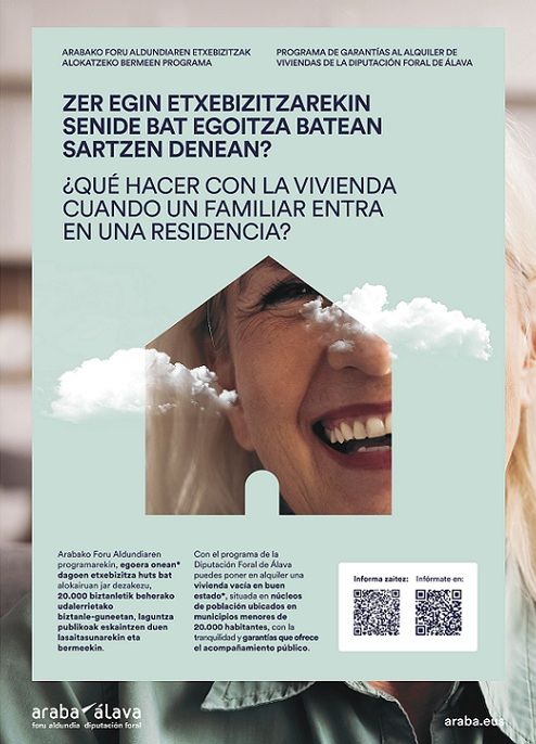 Programa “¿Qué hacer con la vivienda cuando un familiar entra en una residencia?”