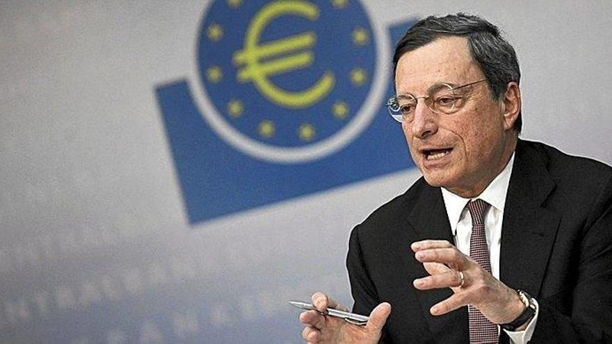 El presidente del Banco Central Europeo (BCE), Mario Draghi.