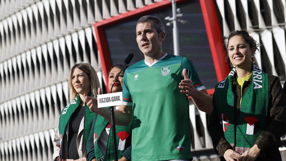 El secretario de Acción Política de EH Bildu, Arkaitz Rodríguez.