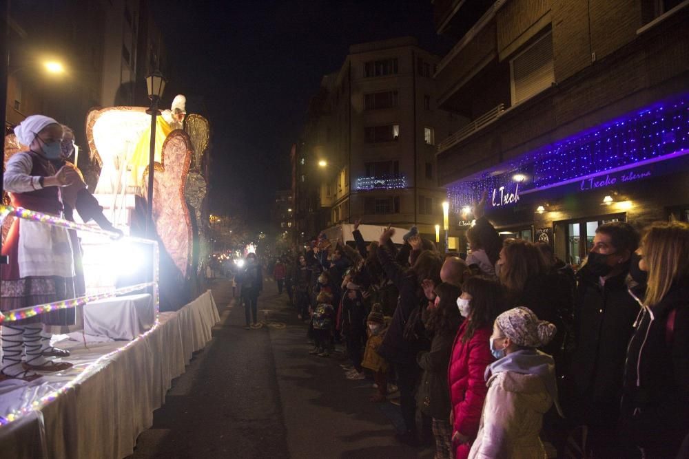 Olentzero y Mari Domingi en Vitoria