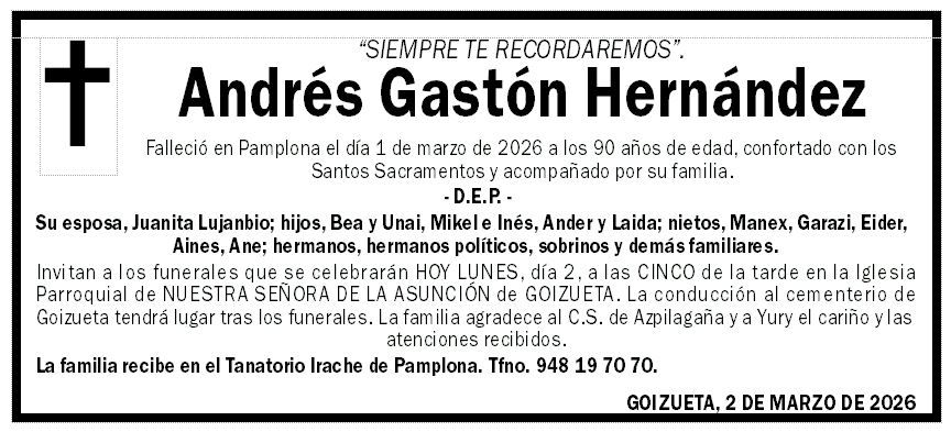 Andrés Gastón Hernández