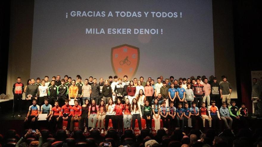 Gala anual de la Federación Navarra de Ciclismo