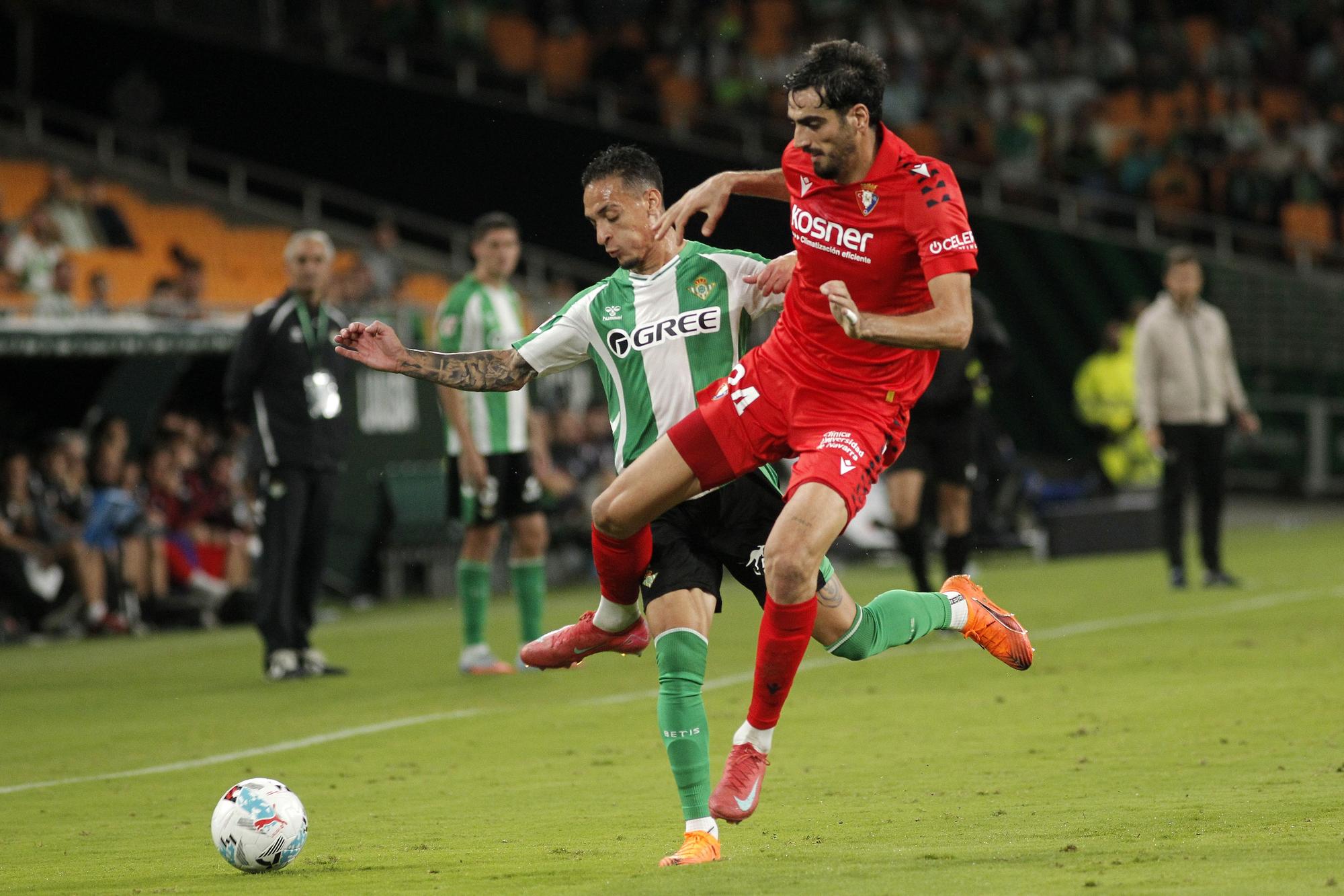 Fotos del partido entre Betis y Osasuna