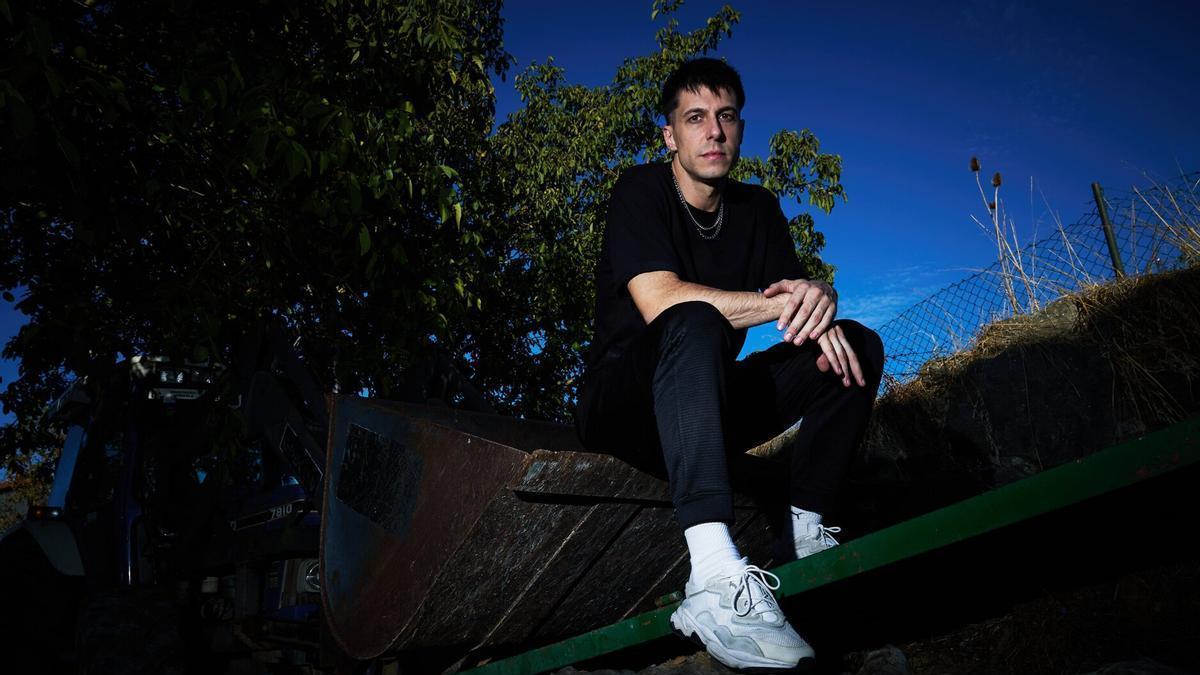 Pello Reparaz (Arbizu, 1990) cantante del grupo Zetak.