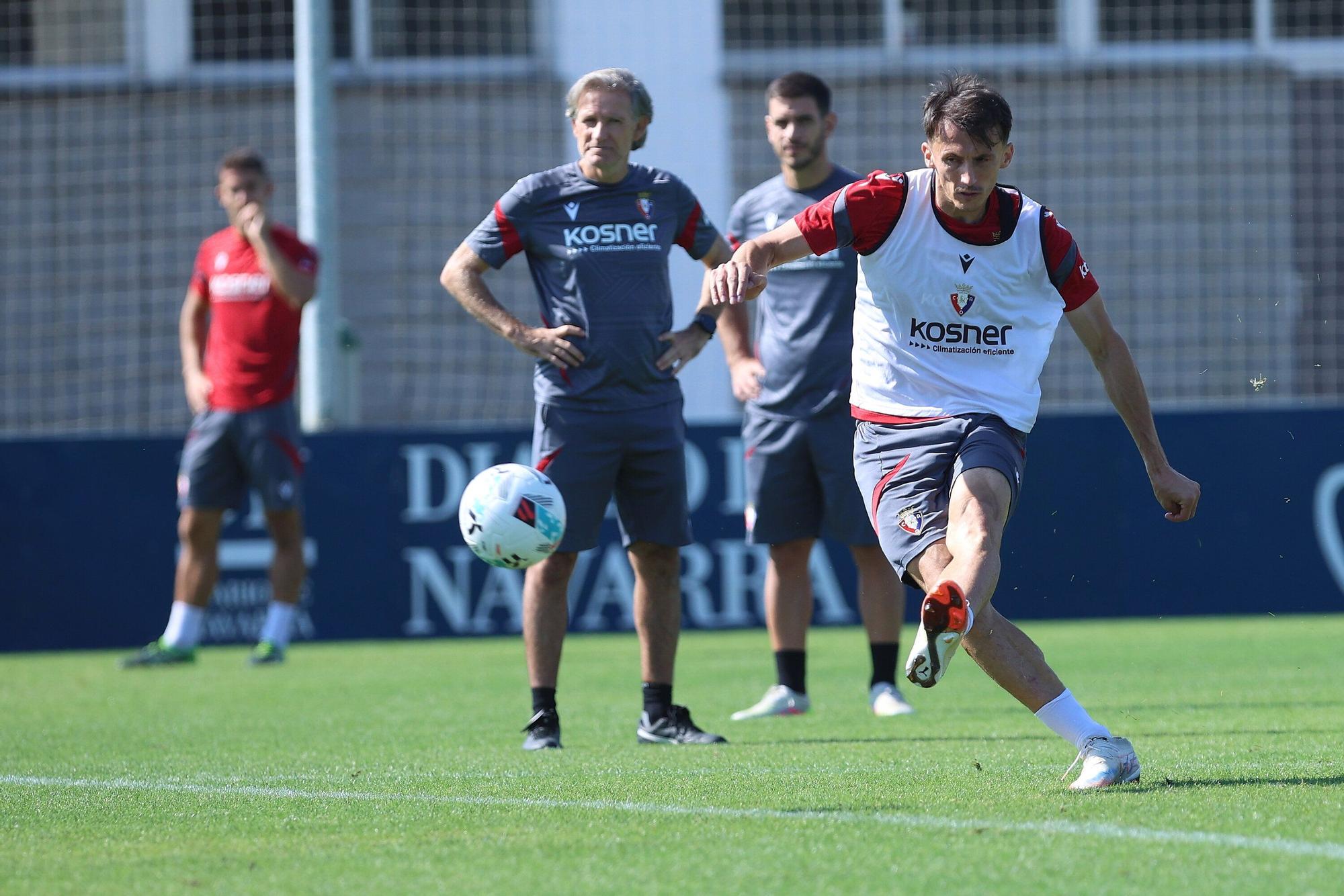 Fotos del entrenamiento de Osasuna (23/08/2025)