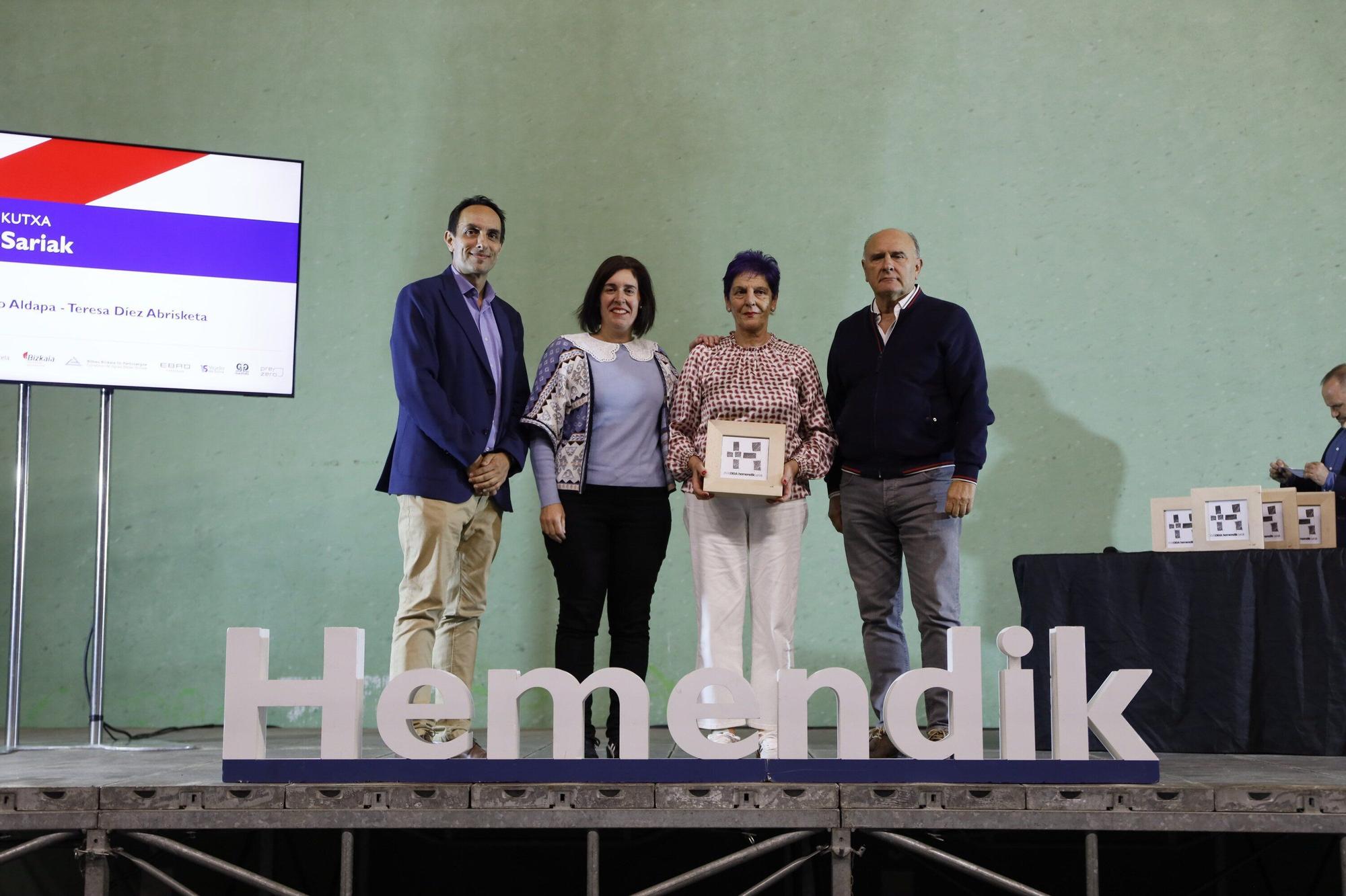 En imágenes: así ha sido la gala DEIA Laboral Kutxa Hemendik Sariak de Mungialdea