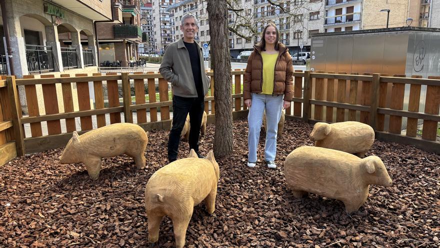 Los menores de tres años ya tienen su parque en Oñati