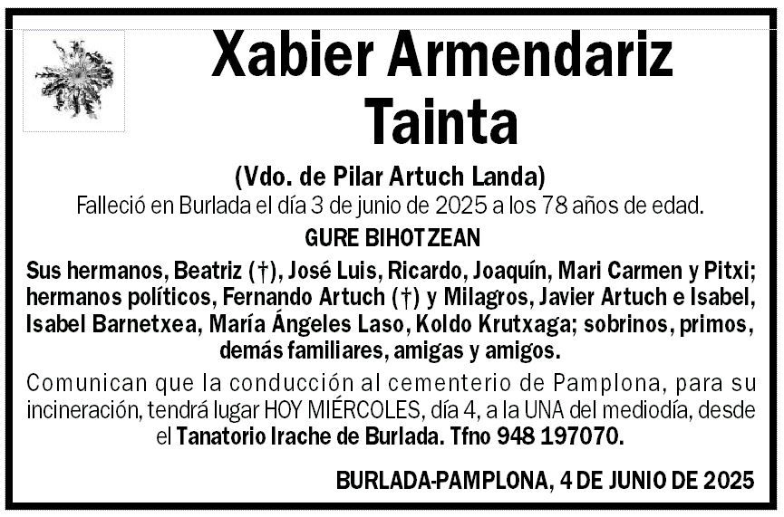 Xabier Armendariz Tainta