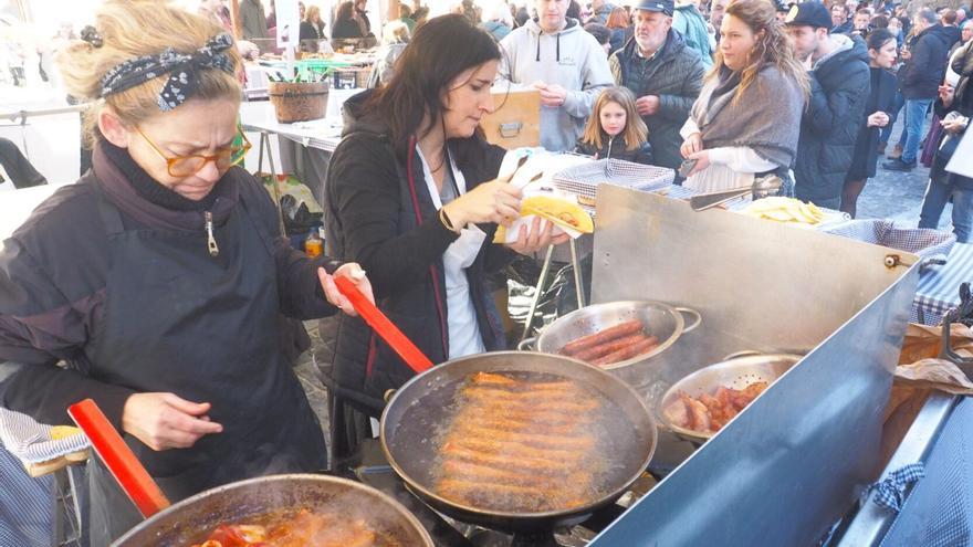 Santo Tomás con txistorra