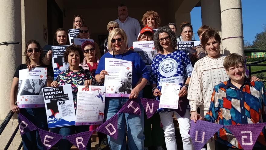 Iurreta teje un 8M participativo con memoria, cultura y reivindicación