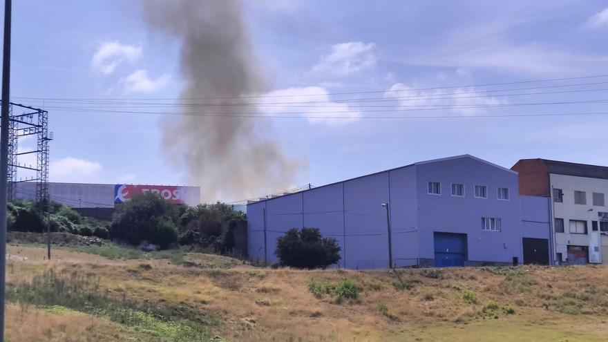 Un incendio en Portugalete asusta a los vecinos