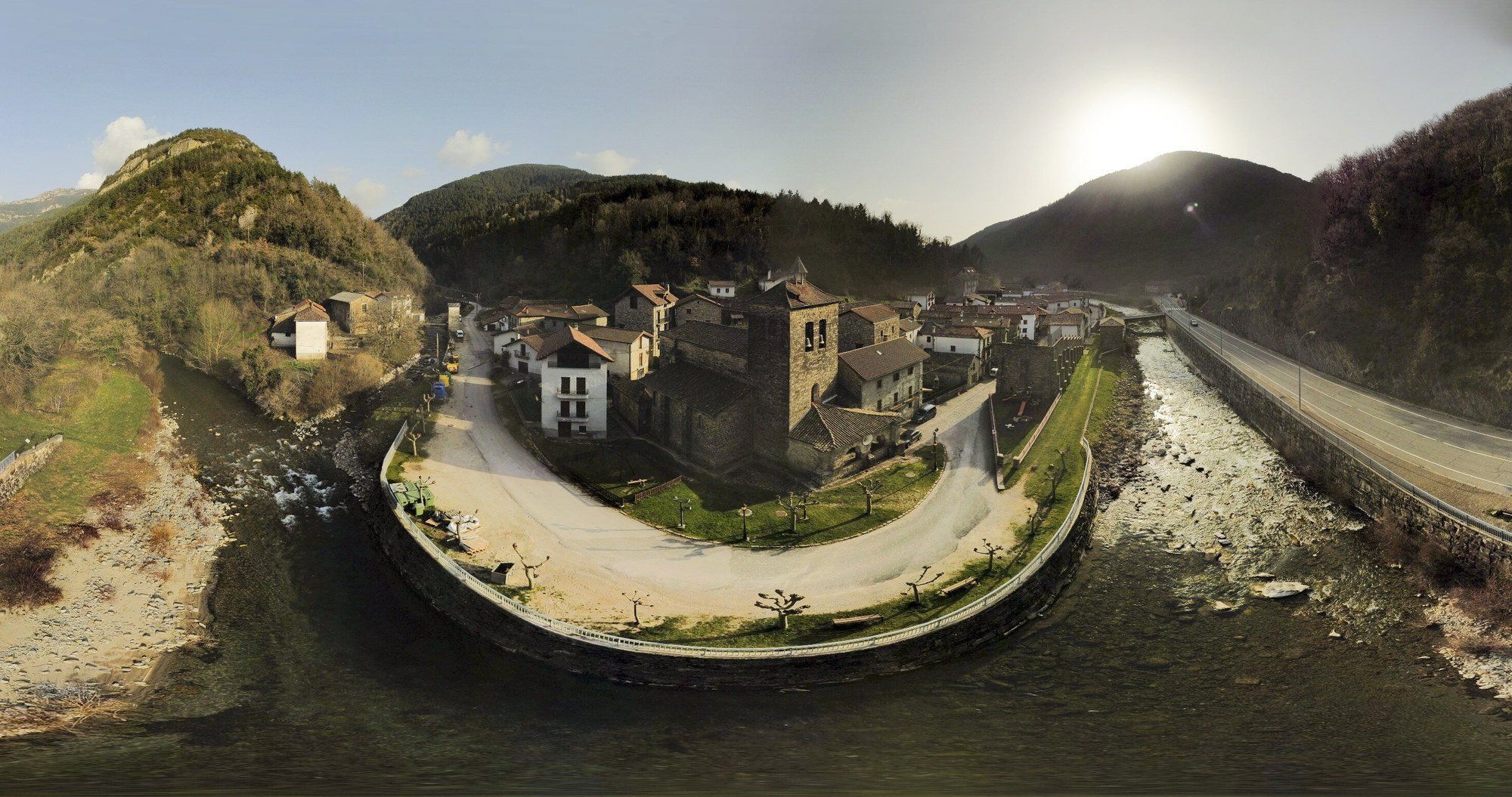 Panormámica de Urzainki.