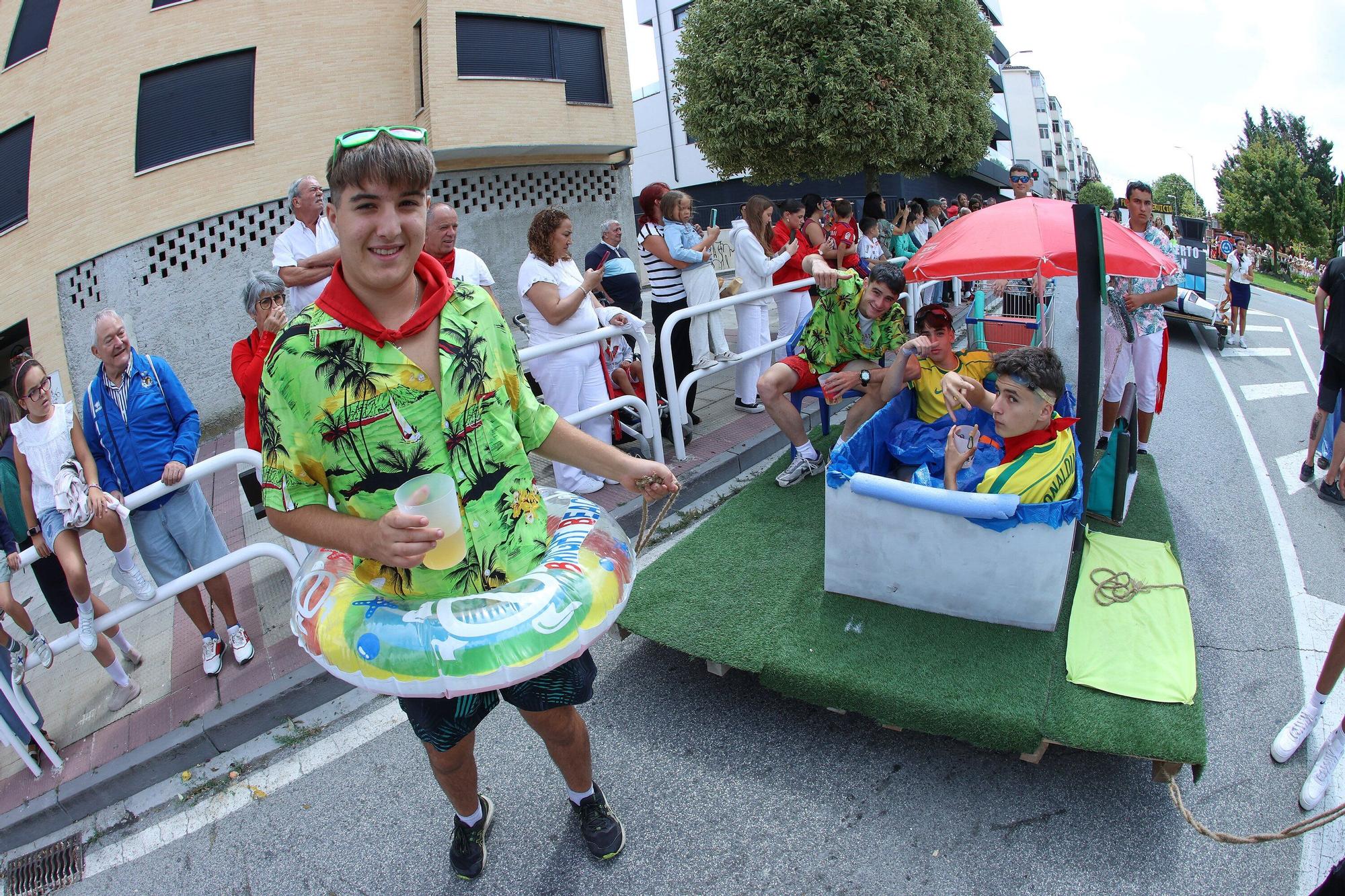Concurso de disfraces y carrozas en fiestas de Noáin