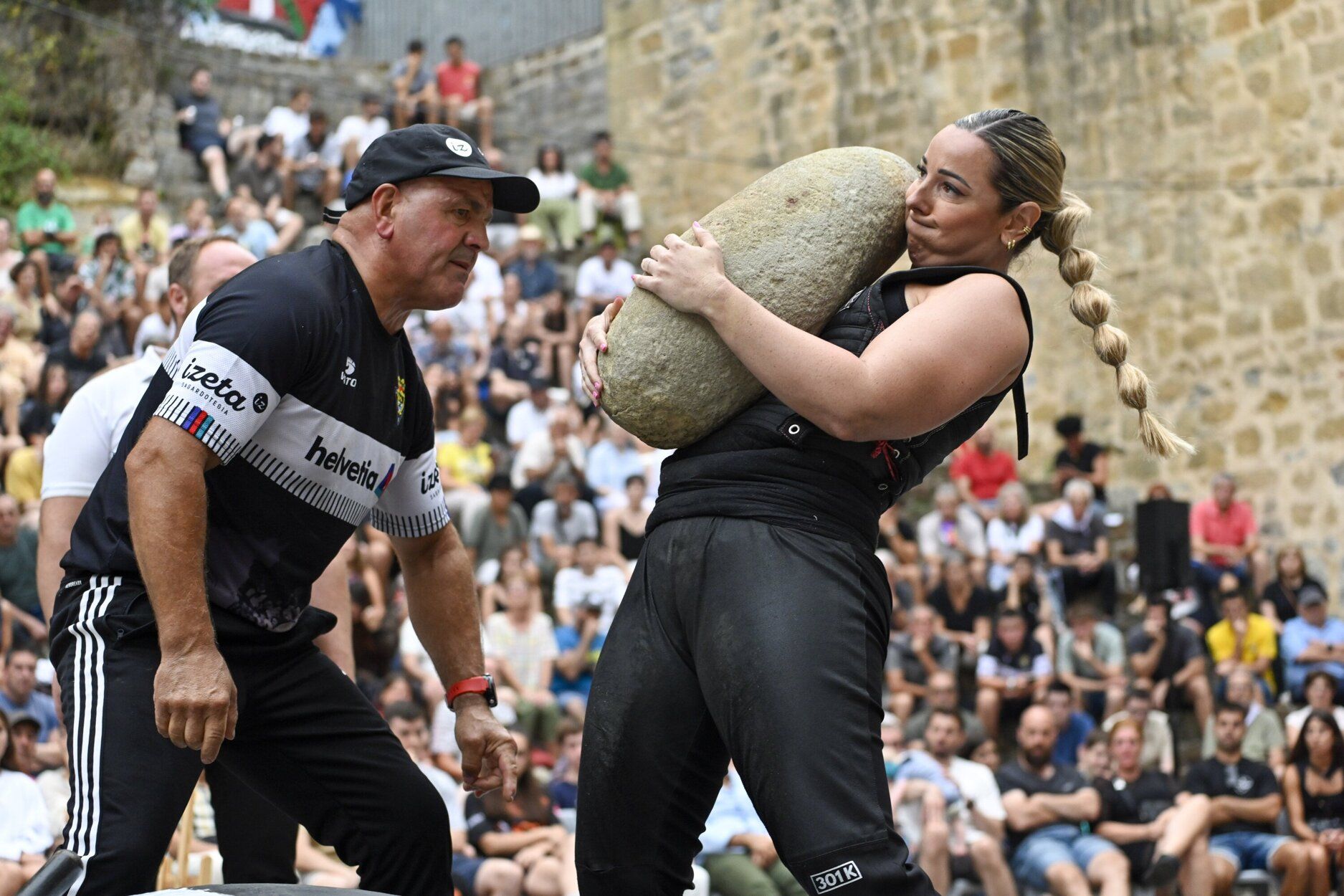 Igeldoko eta Uliako Harria, en imágenes